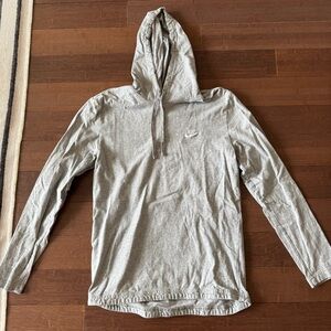 Nike Sportswear Lightweight Grey Hoodie - Medium (slim fit)